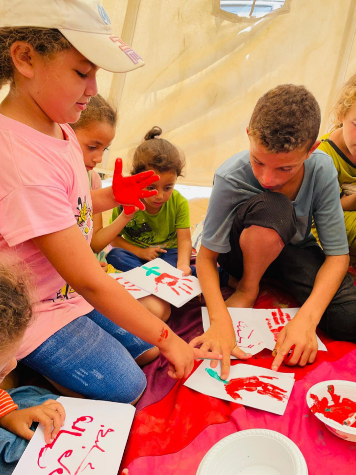 Families in Gaza