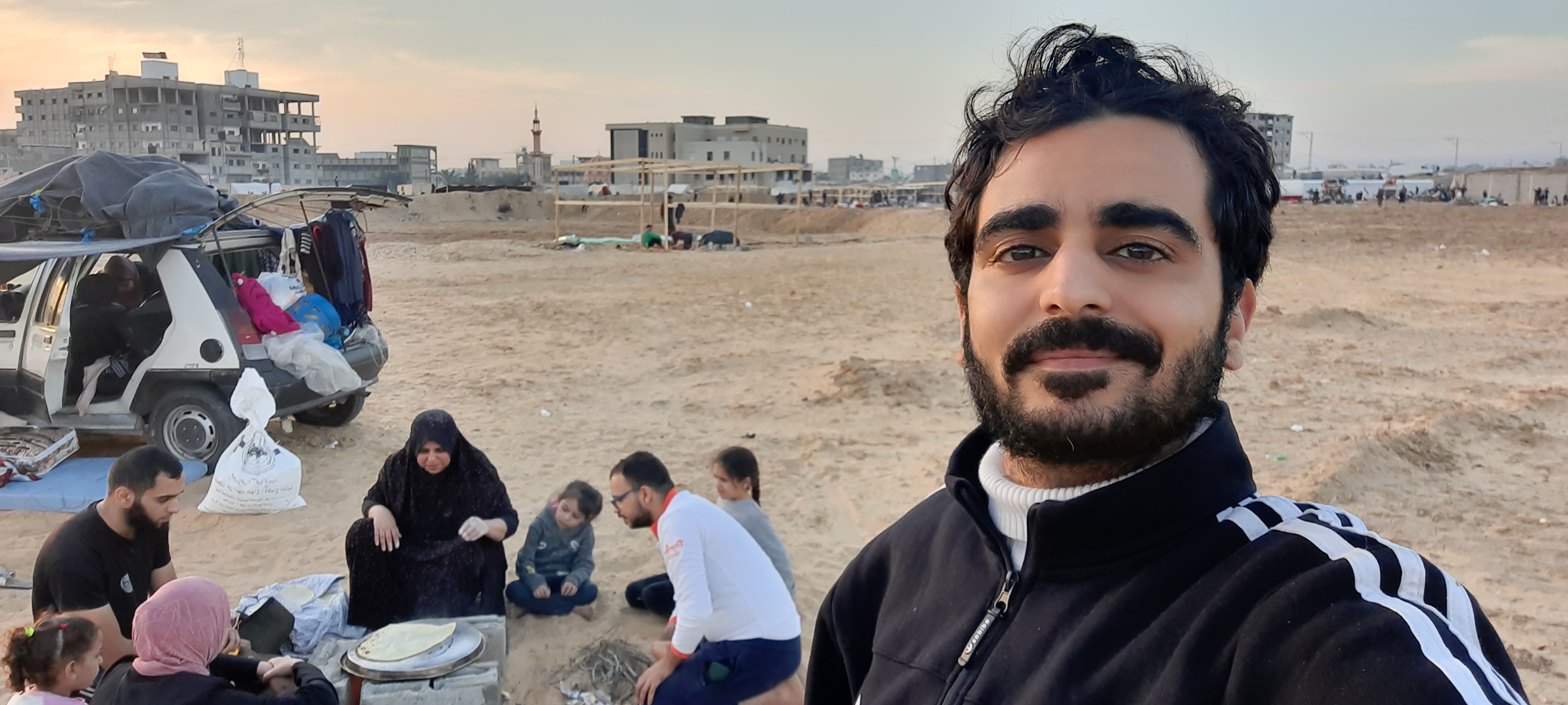 Families in Gaza