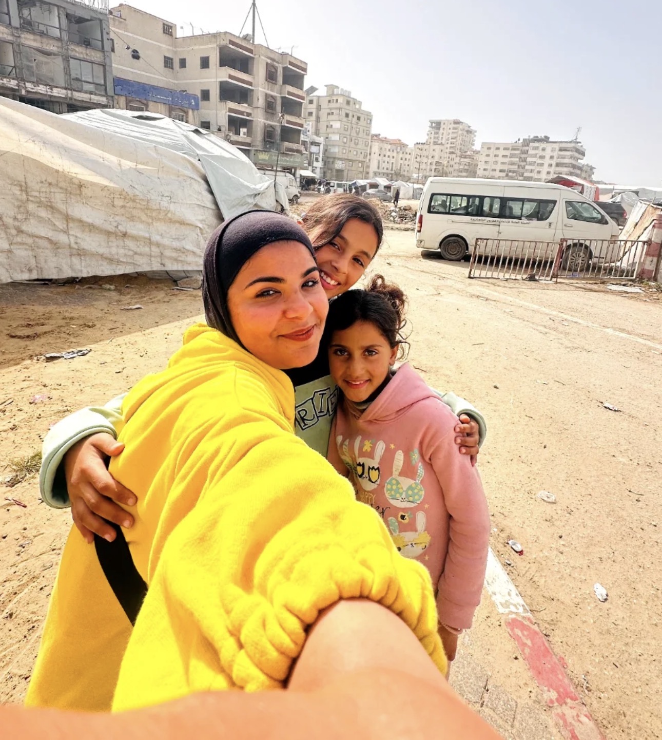 Families in Gaza